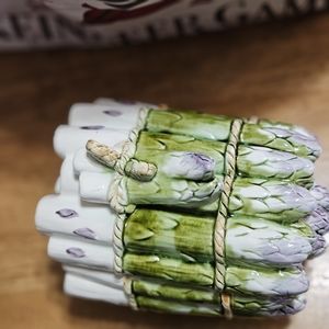 Vintage Rare Asparagus Soup Tureen Marked NT on the bottom Collectible